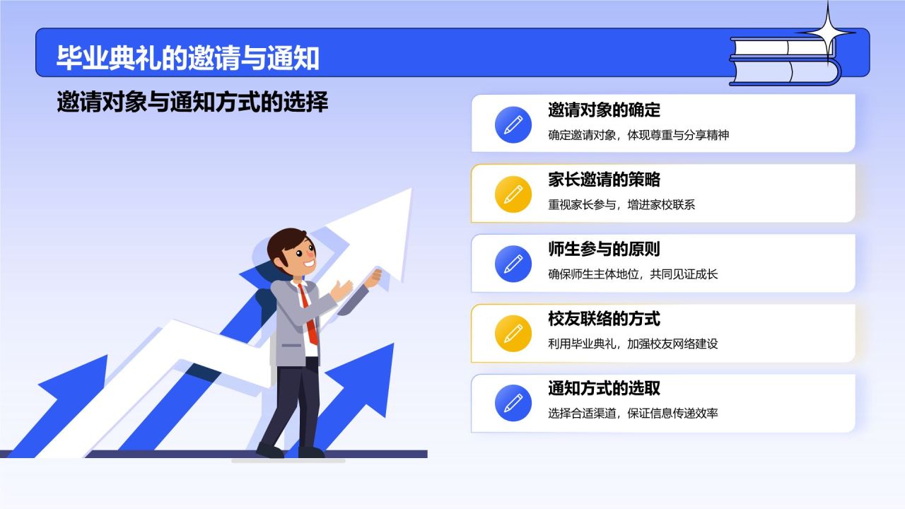 蓝色摄影风毕业典礼PPT模板