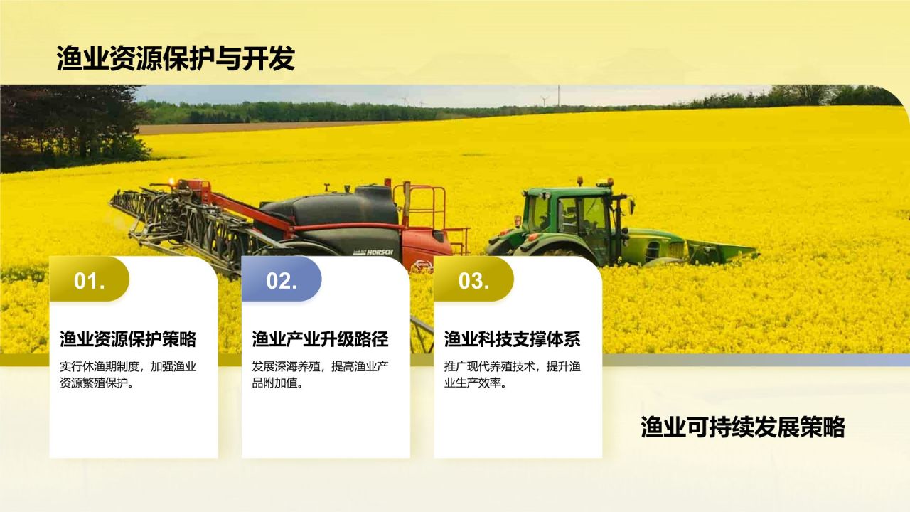 黄色摄影风乡村振兴PPT模板