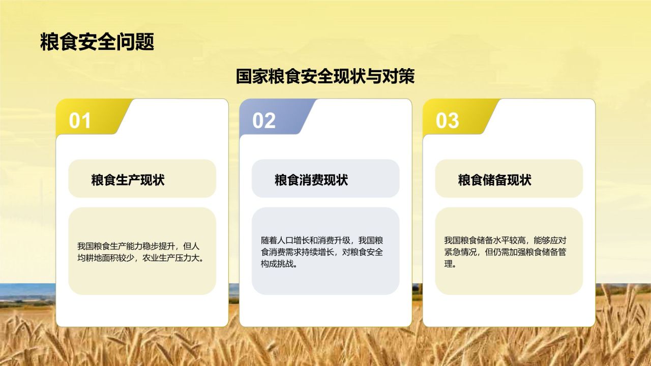 黄色摄影风乡村振兴PPT模板