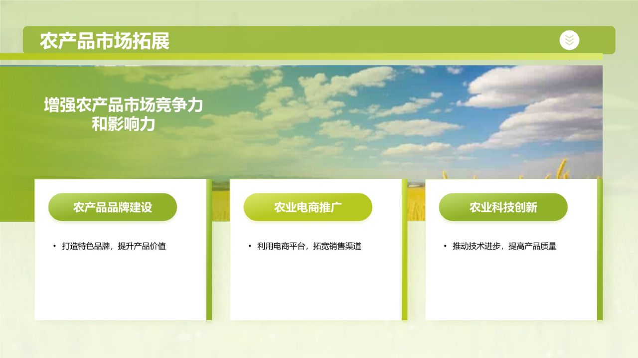 绿色摄影风乡村振兴PPT模板