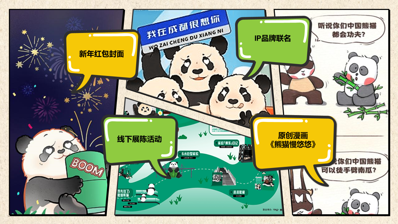 MIGUPANDA | 大熊猫和花和叶生日快乐