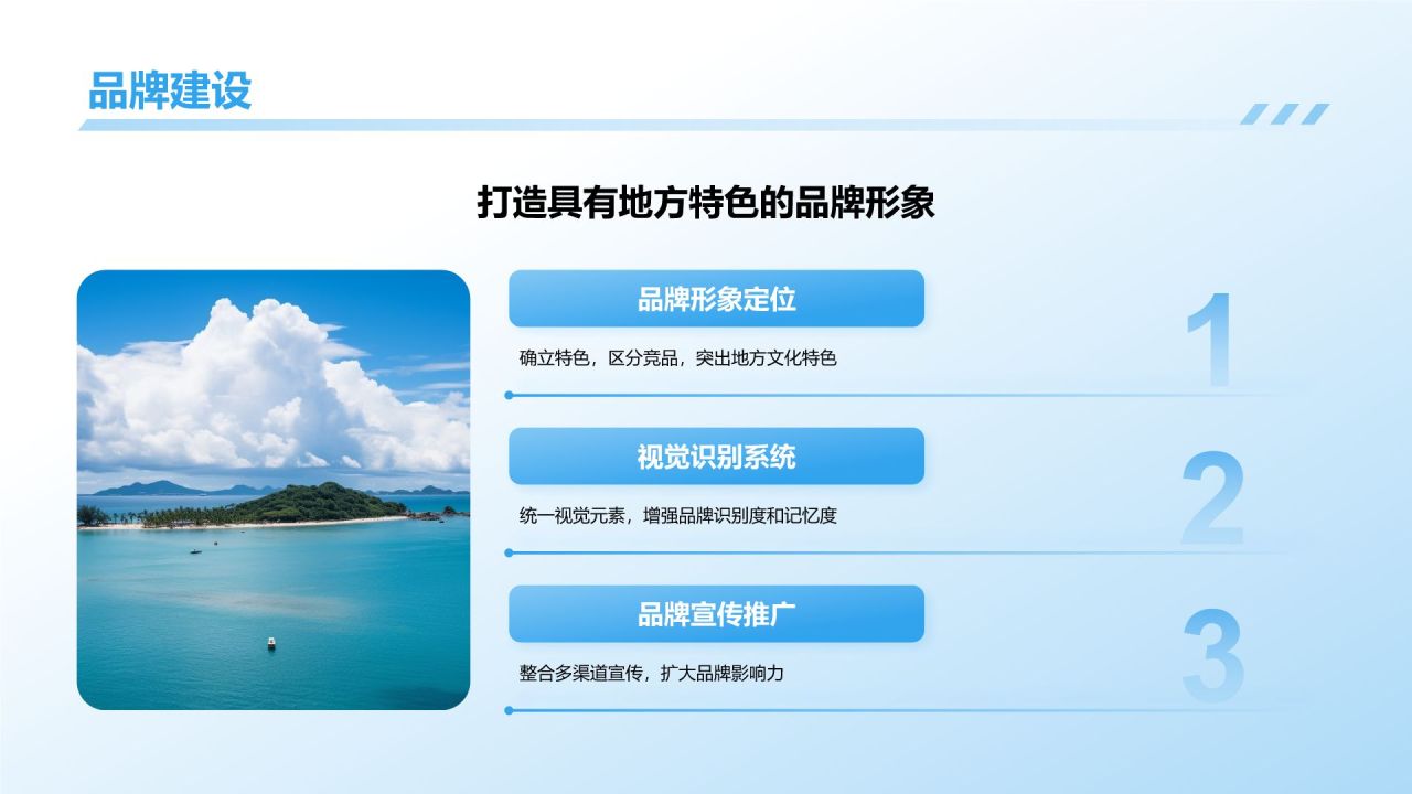 蓝色商务风文化旅游商业计划书PPT模板