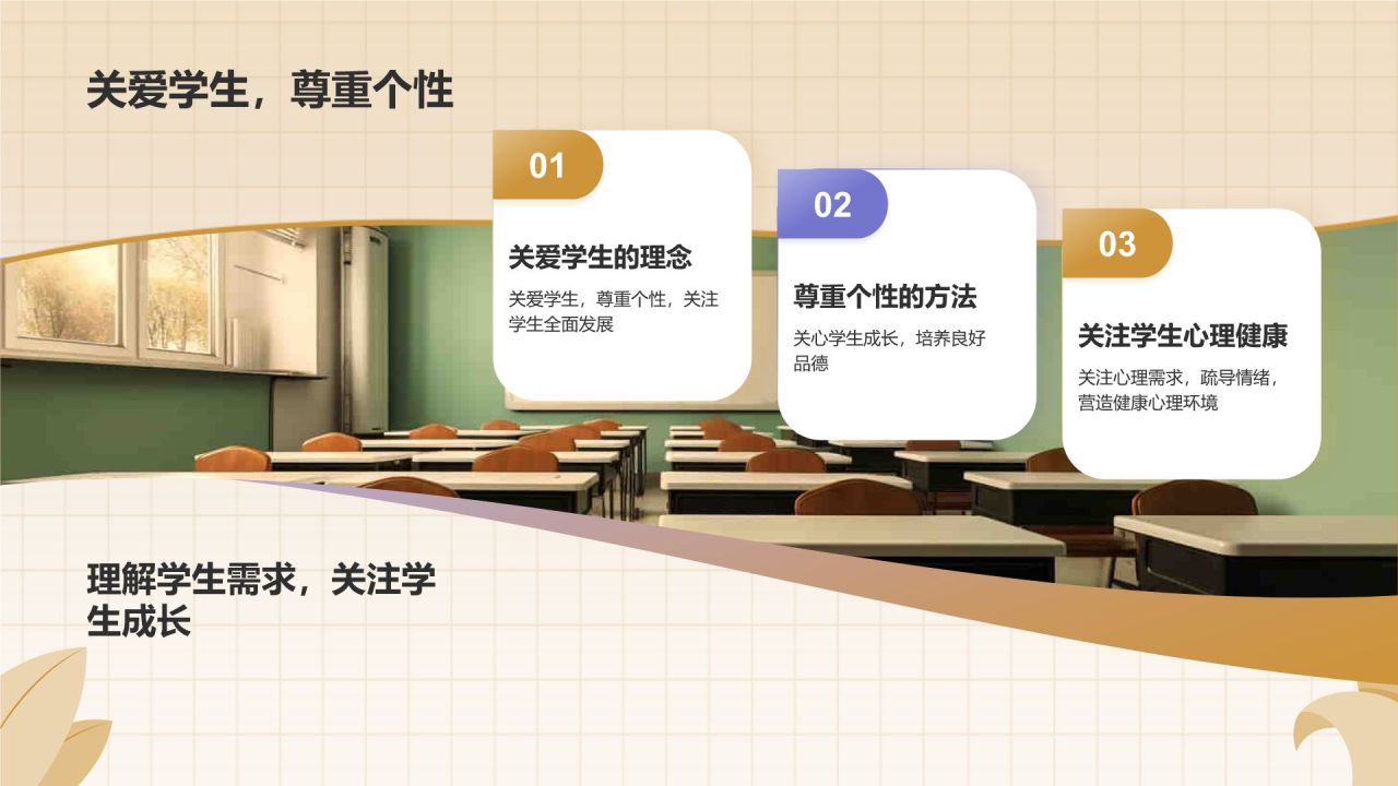 橙色插画风教师节师德师风演讲PPT模板