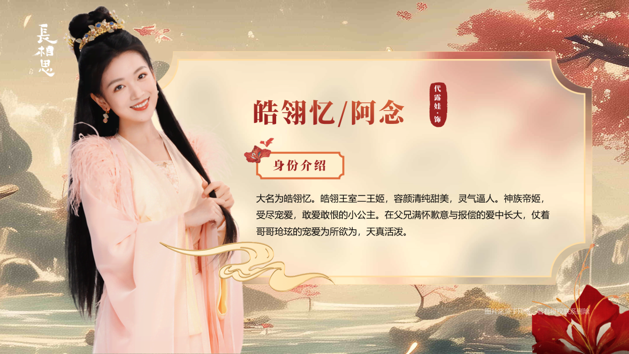国风创意PPT人物介绍