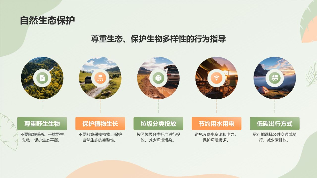 绿色渐变风夏季防蛇虫咬伤防中暑科普介绍PPT模板