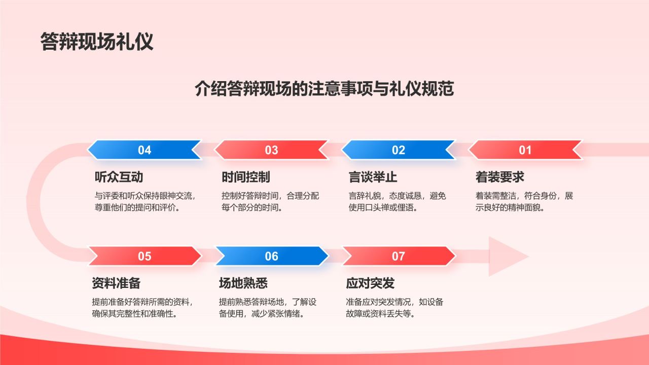 红色党政风入团答辩PPT模板