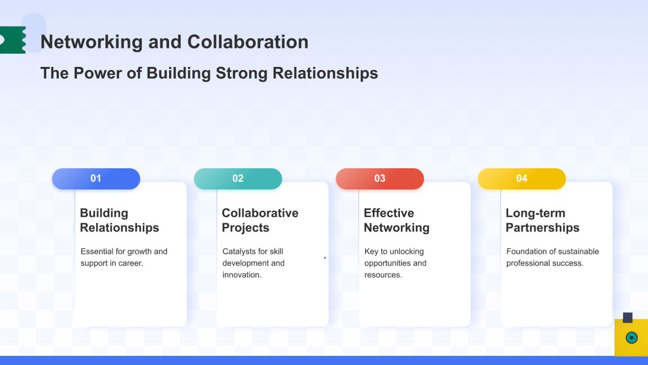 蓝色3D风英文自我介绍PPT模板