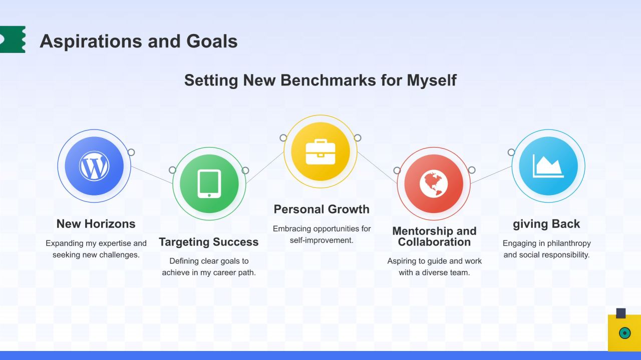 蓝色3D风英文自我介绍PPT模板