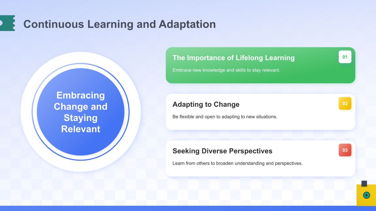 蓝色3D风英文自我介绍PPT模板