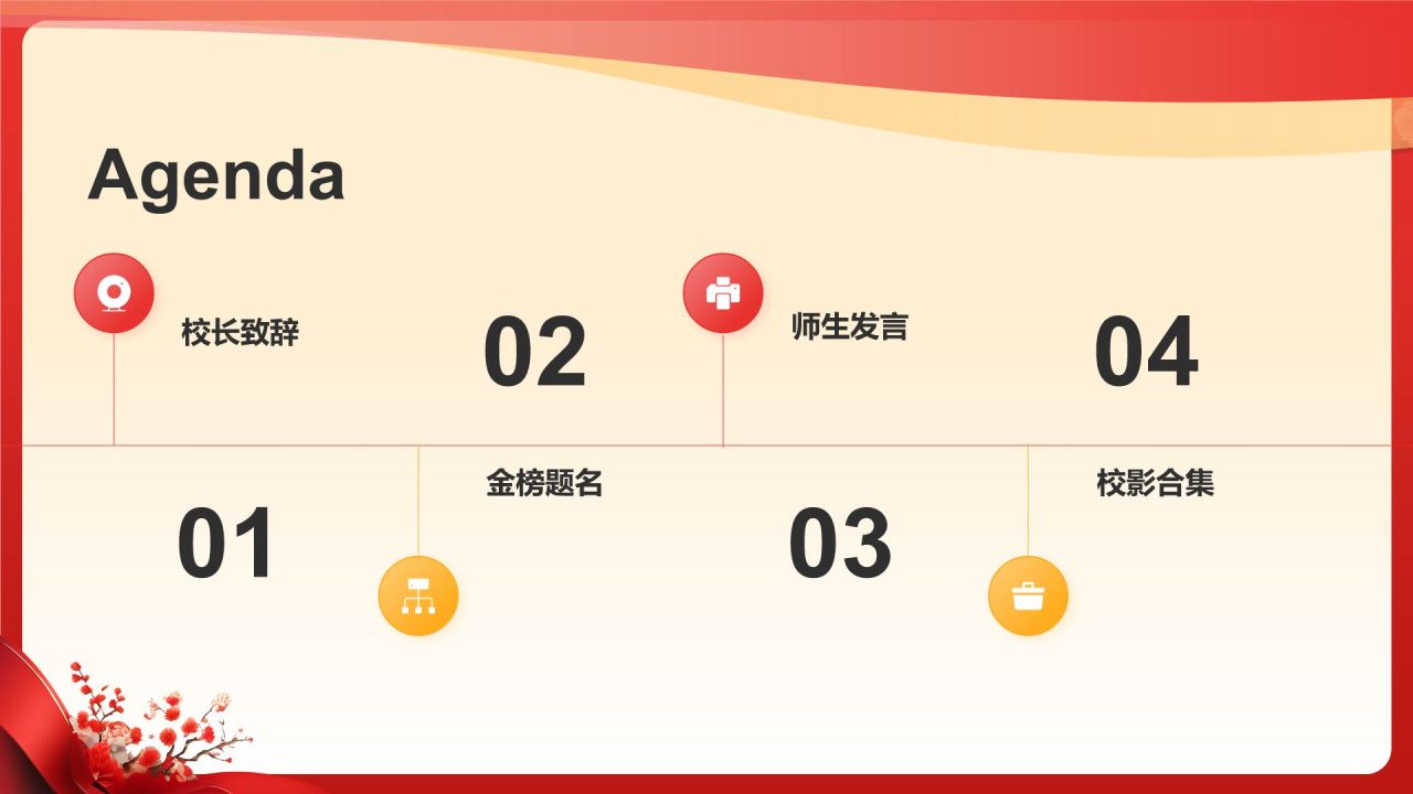 红色喜庆风高考喜报PPT模板