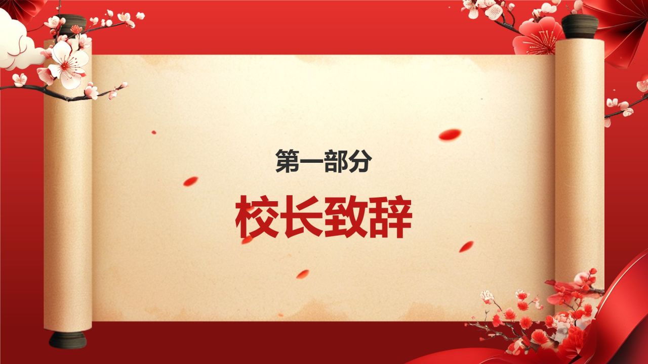 红色喜庆风高考喜报PPT模板