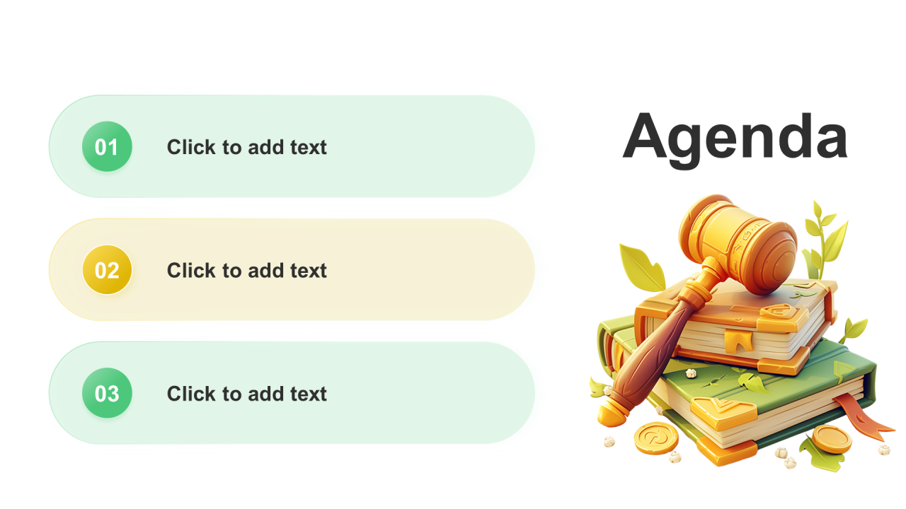 渐变包含图片PPT目录