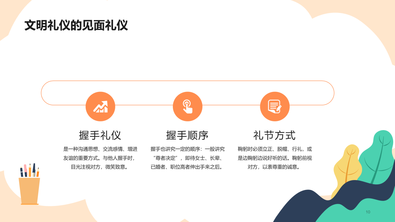 文明礼仪从我做起PPT