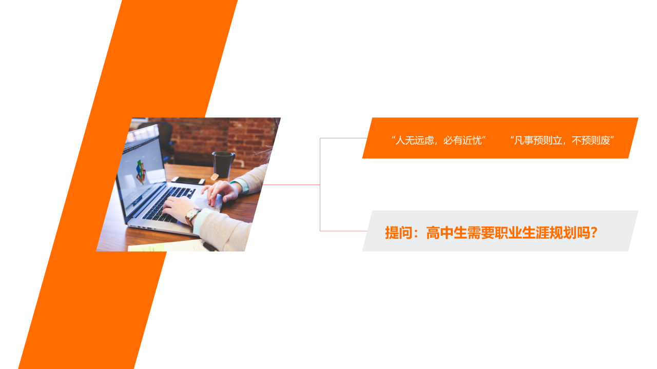 黄色高中开学第一课PPT