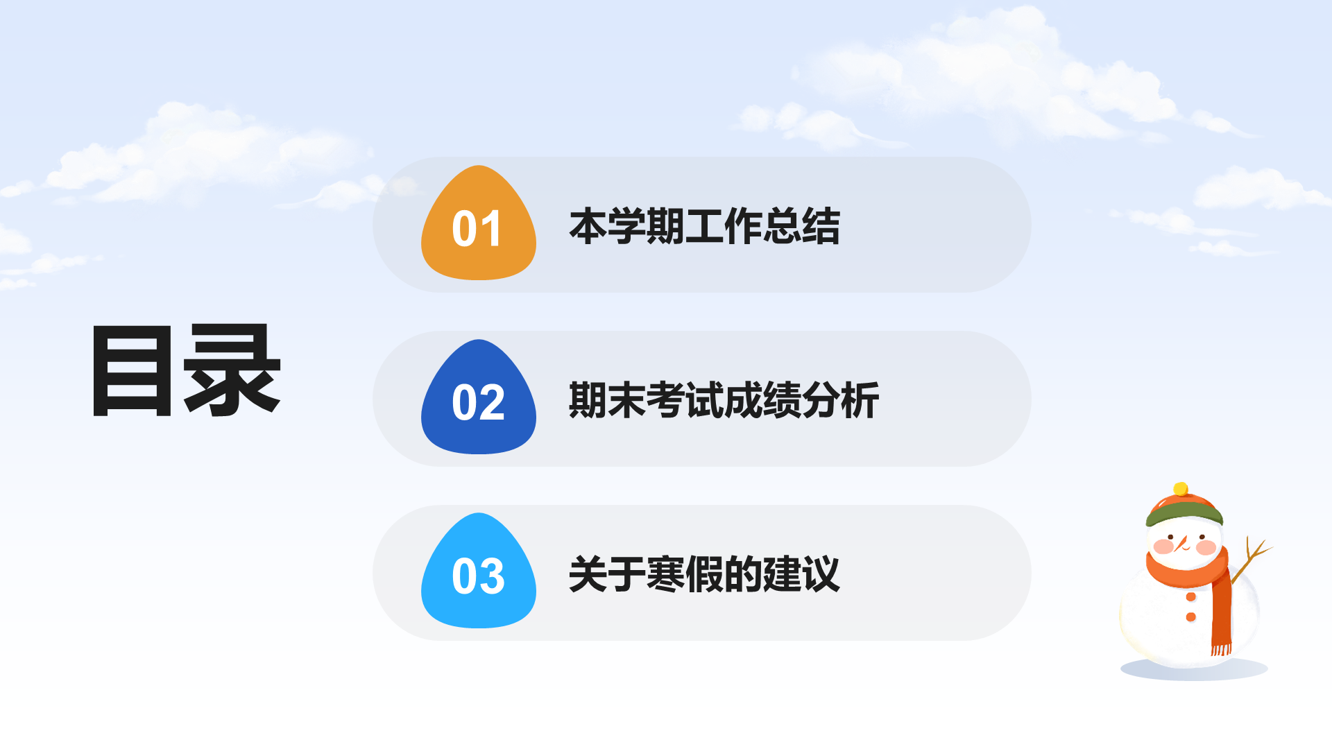 寒假结束家长会