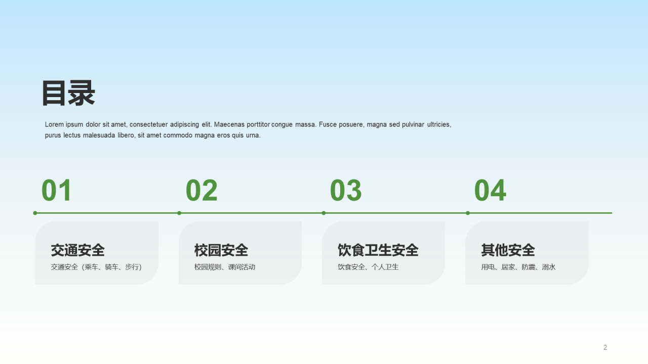 小学安全全主题教育