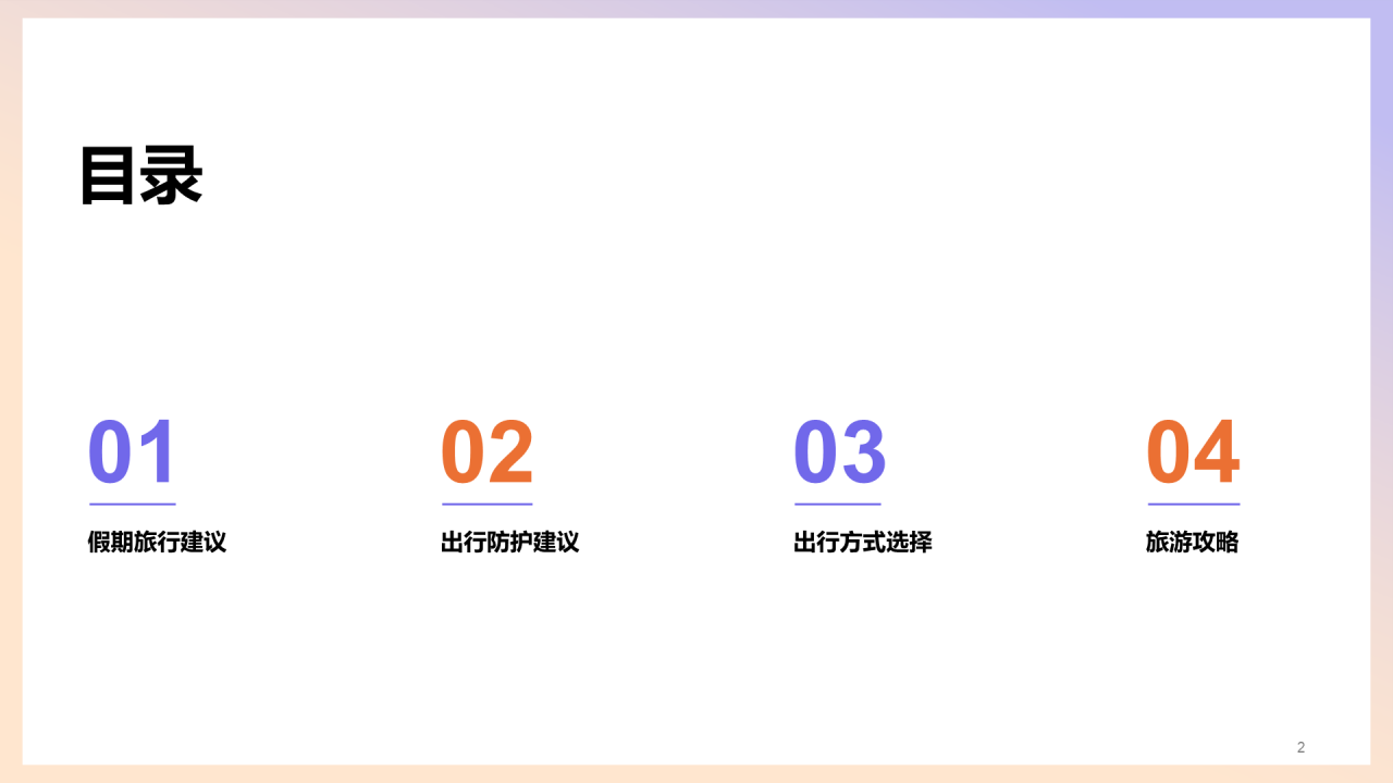 假期出行安全教育PPT