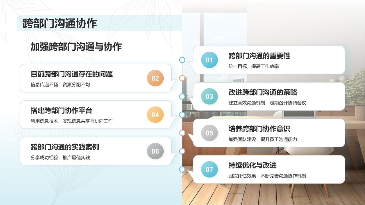 蓝色简约风工作总结汇报PPT模板