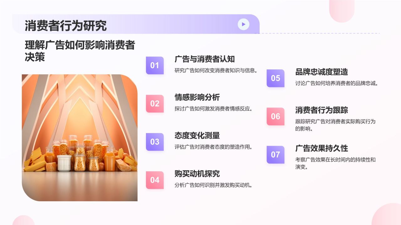 紫色扁平风广告策划PPT模板