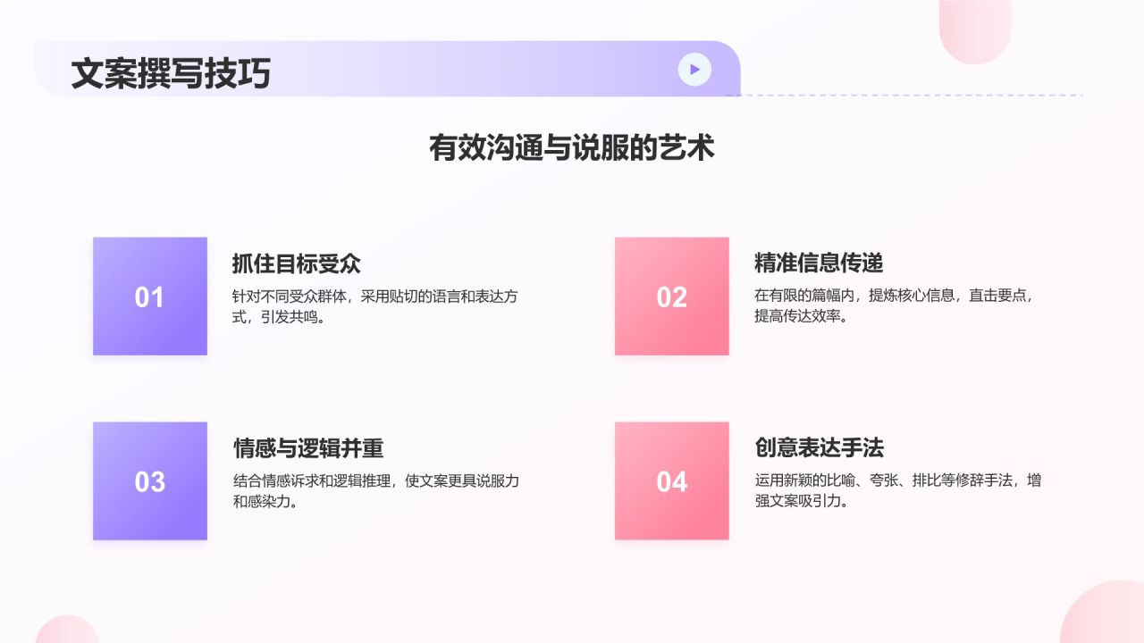 紫色扁平风广告策划PPT模板