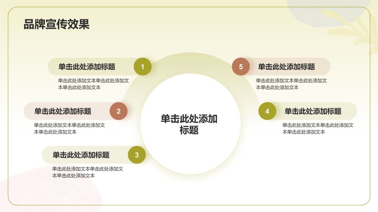 黄色几何风季度总结汇报PPT模板