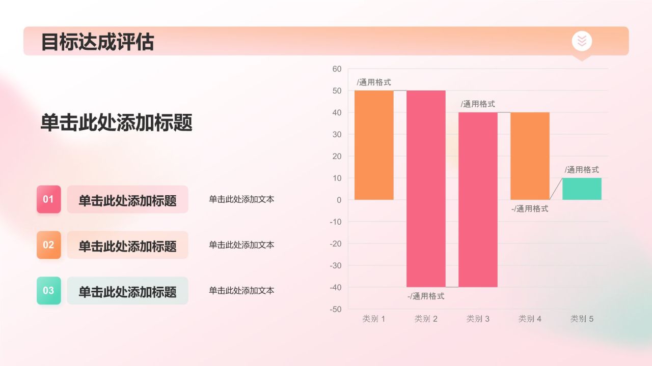红色渐变风工作总结汇报PPT模板