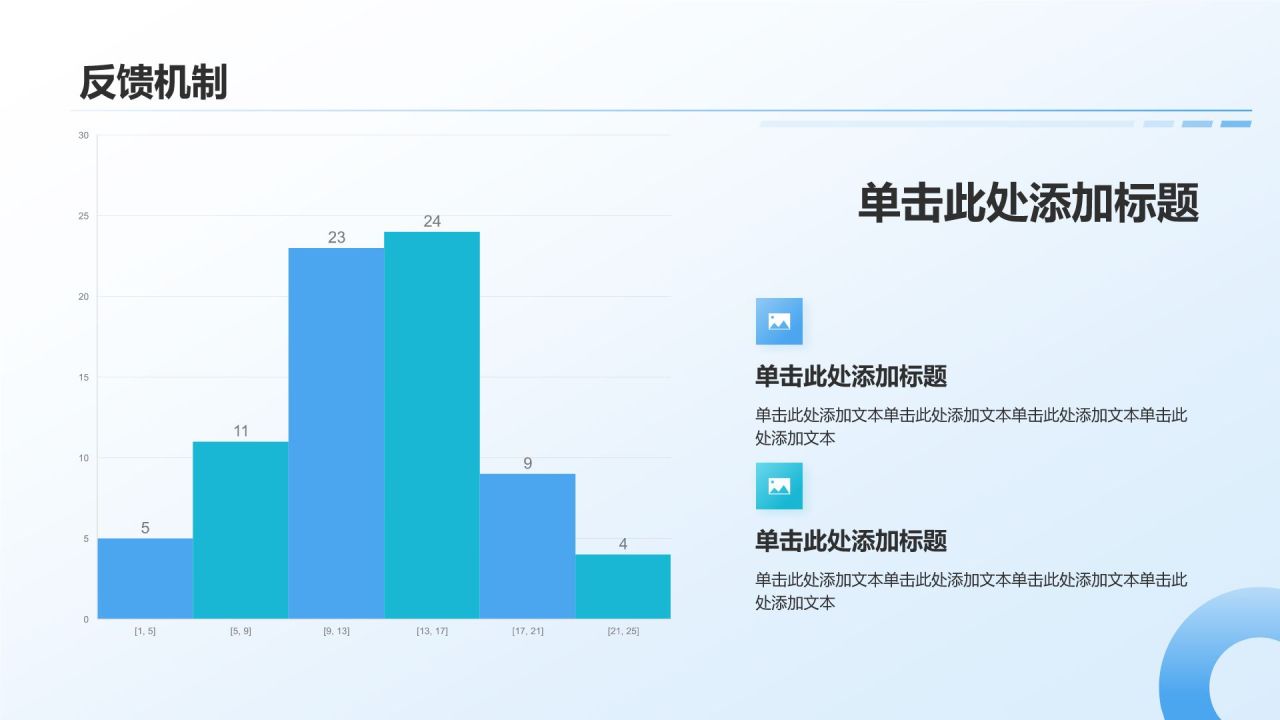 蓝色3D风数据分析报告PPT模板
