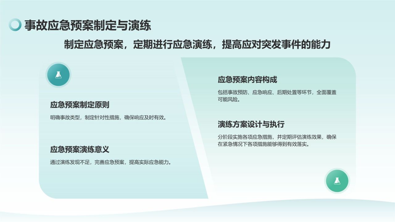 绿色商务风安全与合规培训PPT模板