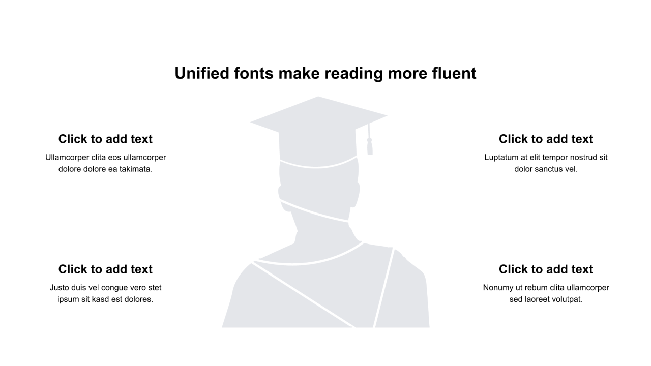 多色方形扁平2项PPT关系
