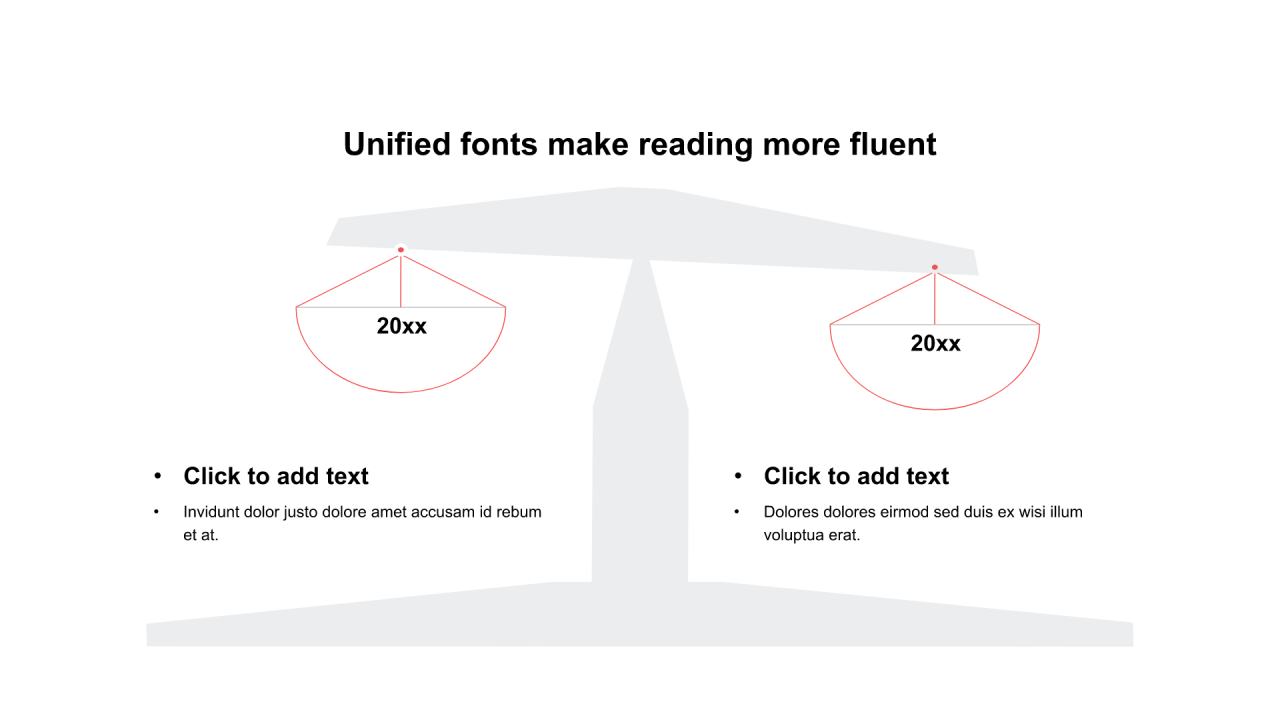 多色矩形扁平2项PPT关系