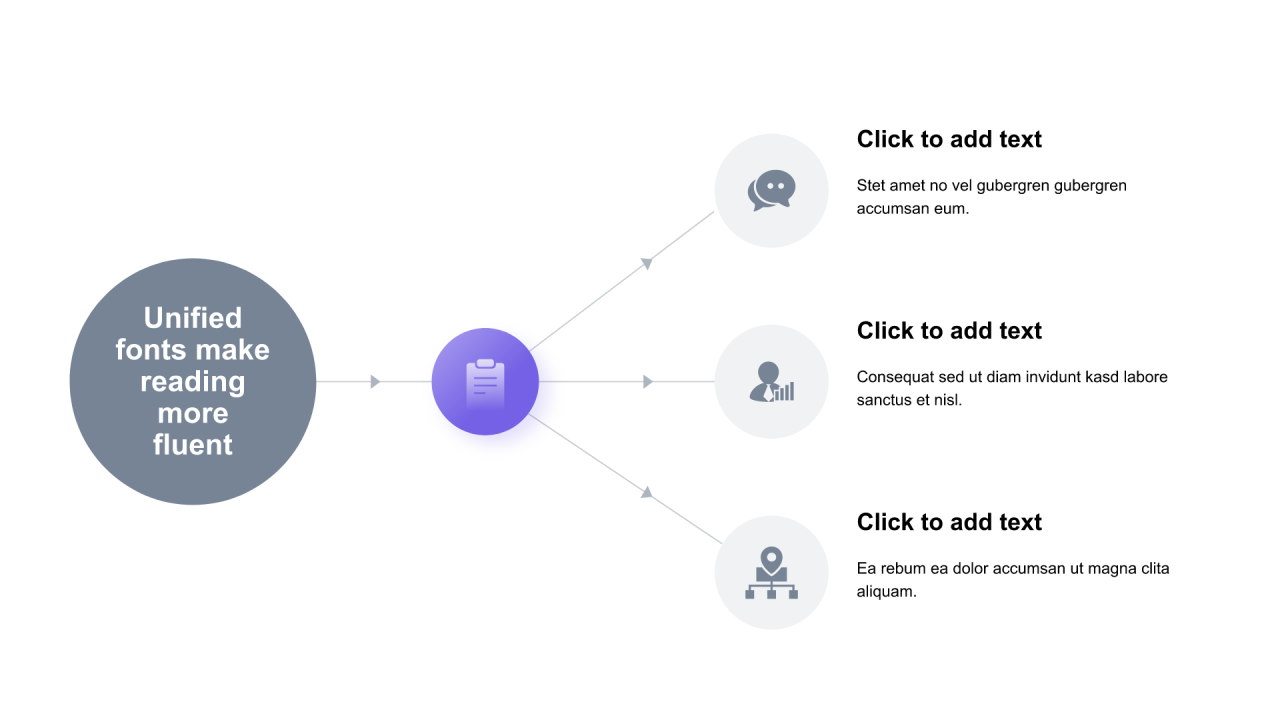 扁平PPT层次结构