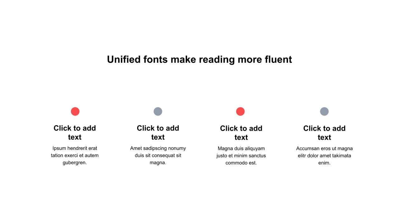 蓝色圆角矩形阴影3项PPT流程