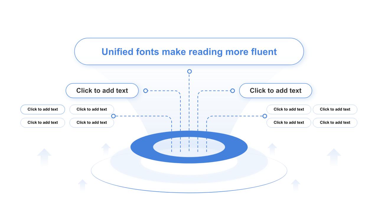 扁平PPT层次结构