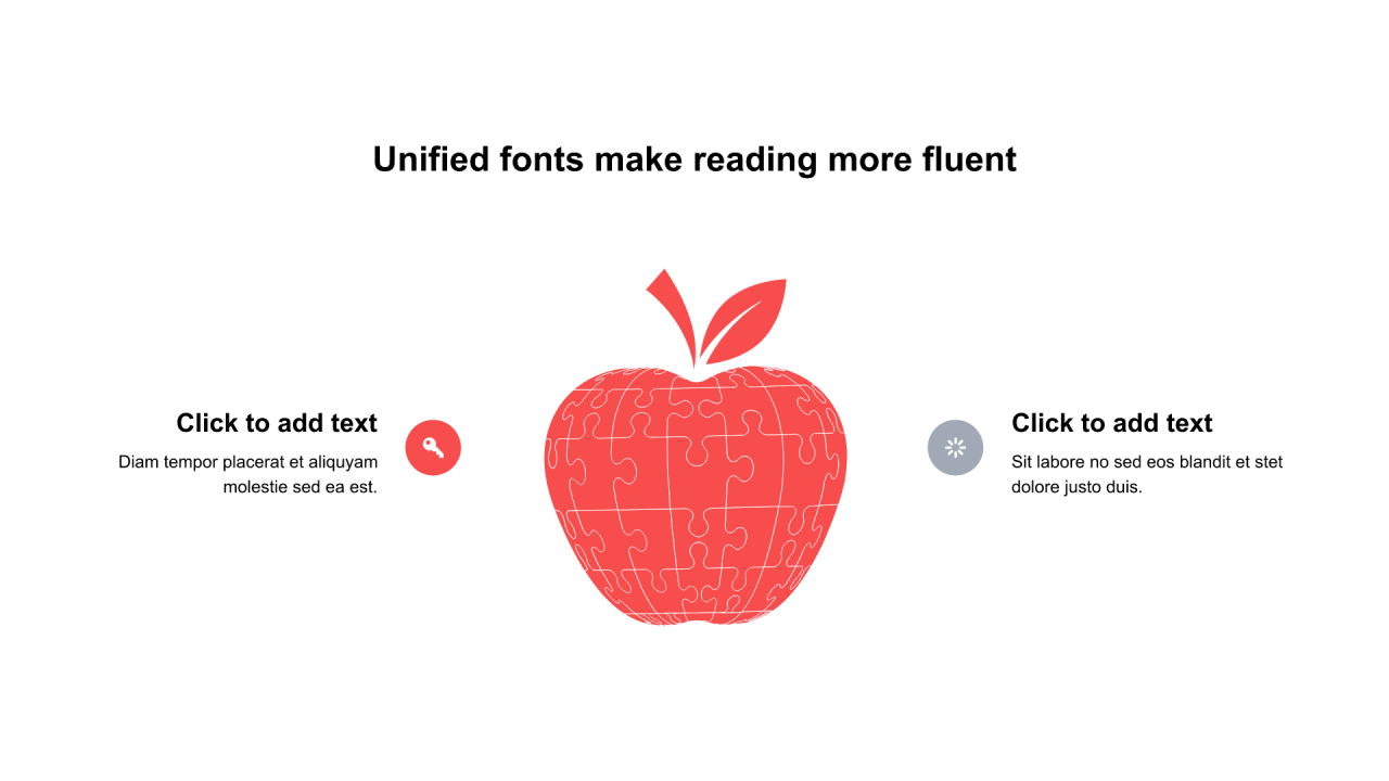 多色插画扁平6项PPT列表