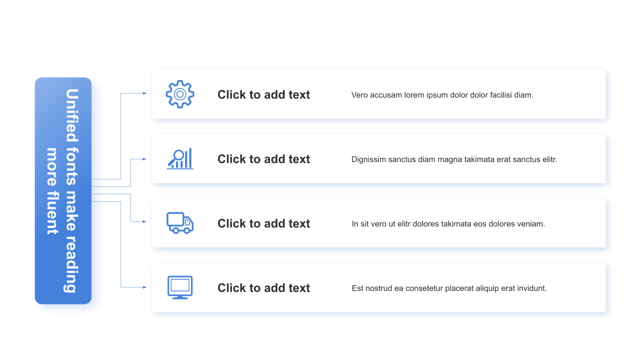 渐变PPT层次结构