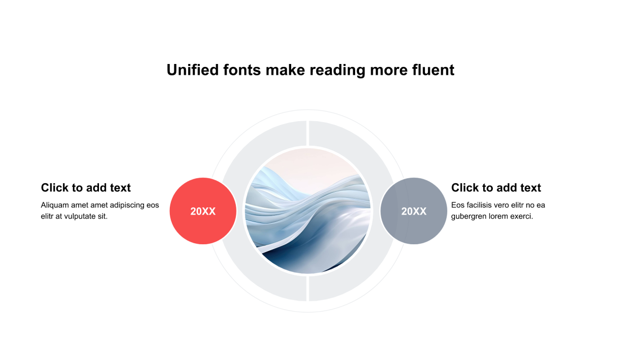 单色扁平6项多层圆环图