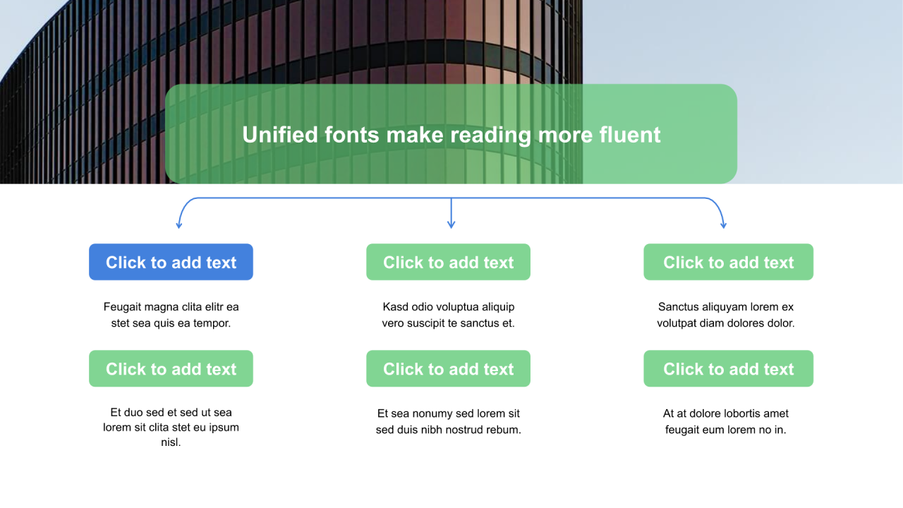 扁平PPT层次结构