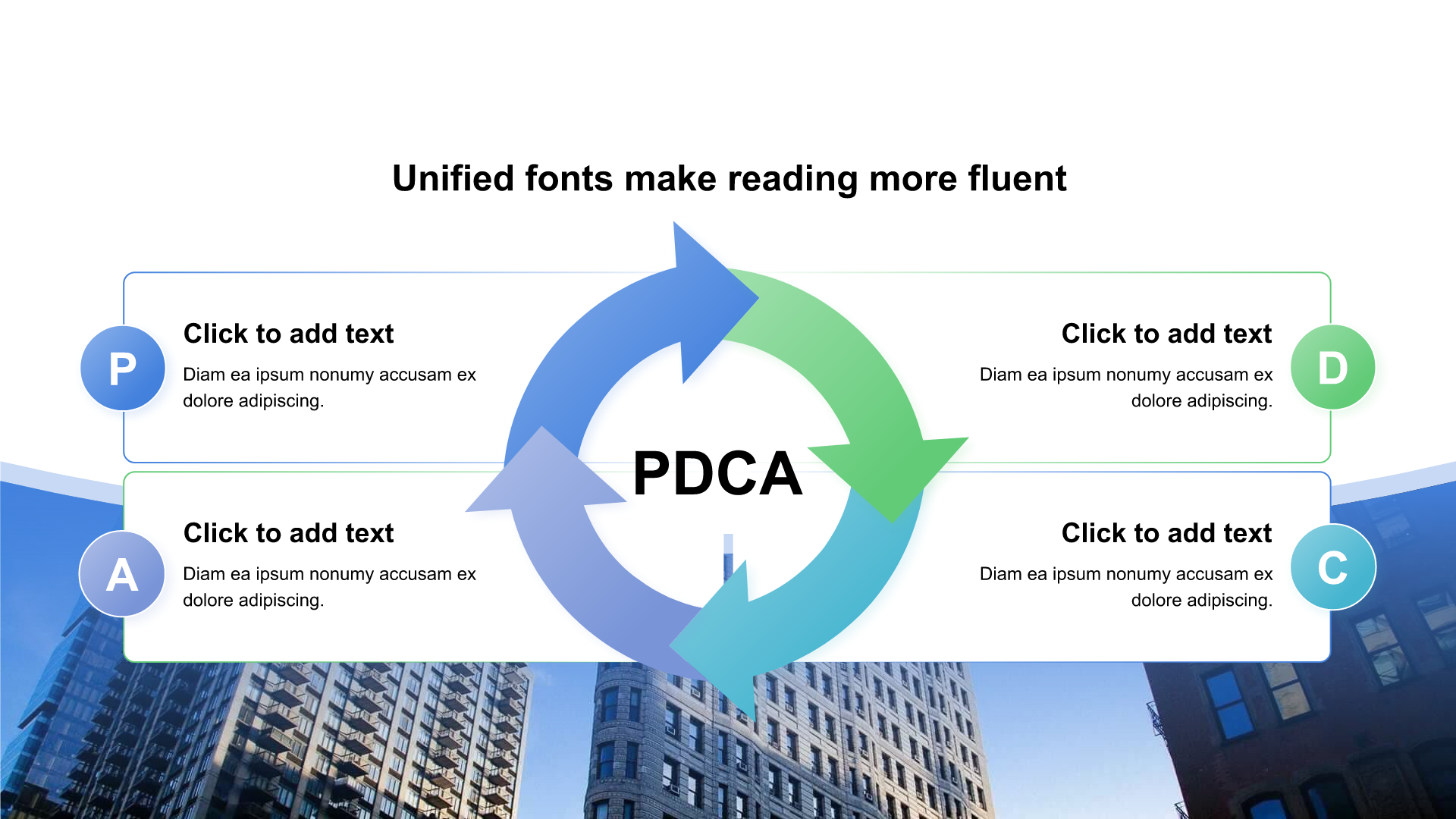 Gradient with image PPT loop