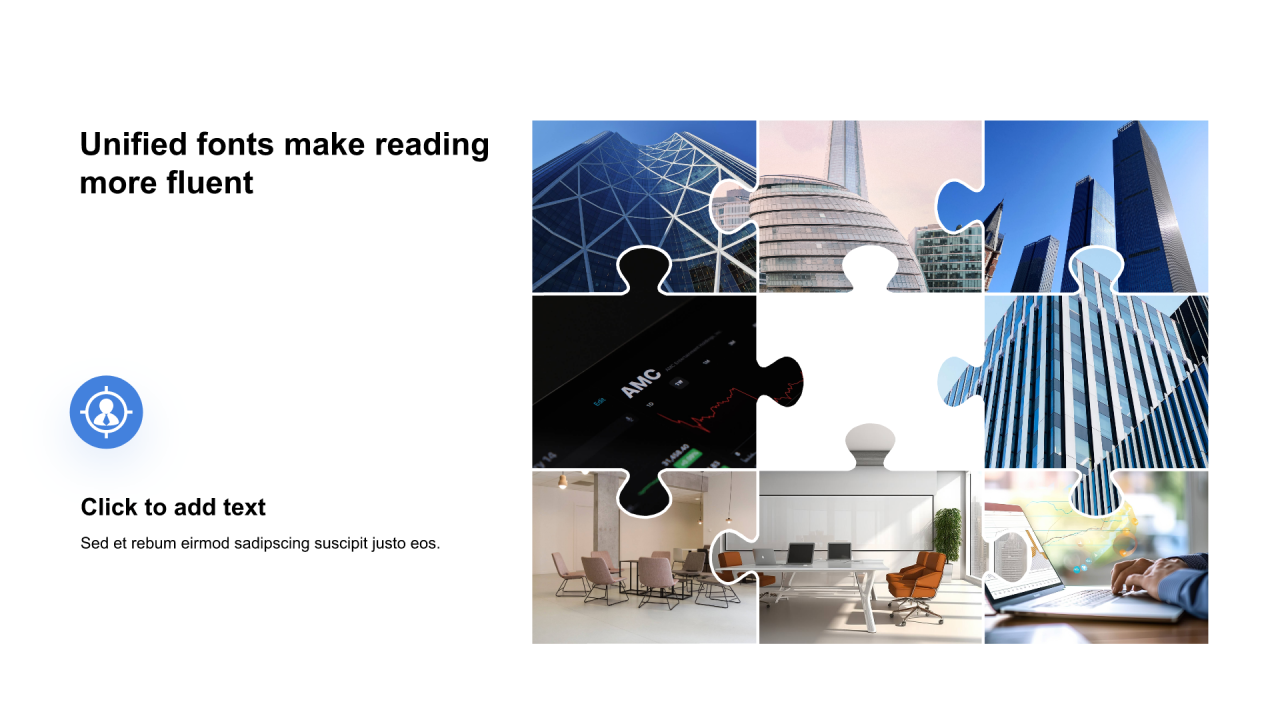 多色矩形扁平3项PPT列表