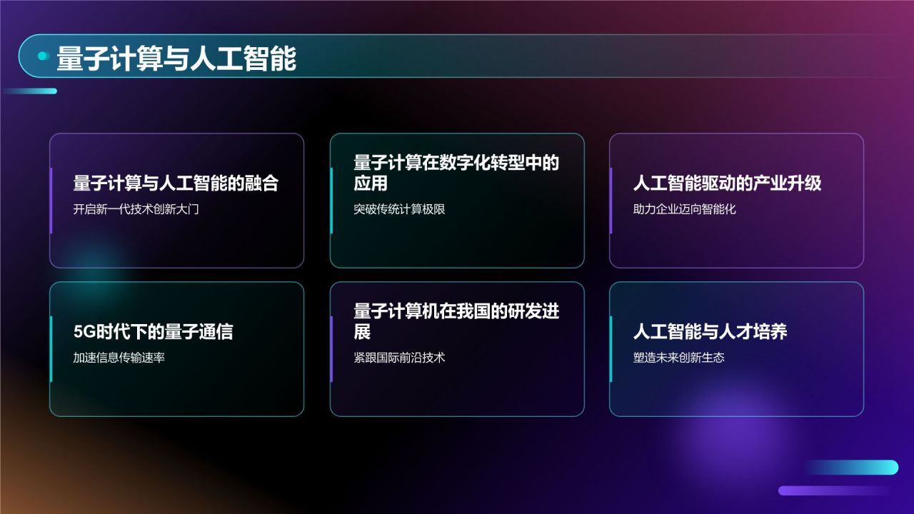 蓝色科技风企业数字化转型培训PPT模板