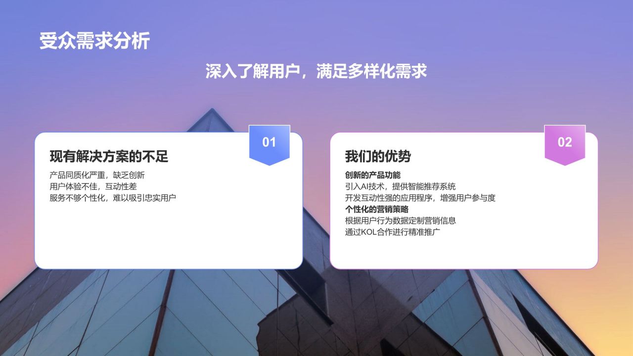 蓝色3D风新媒体营销运营规划PPT模板