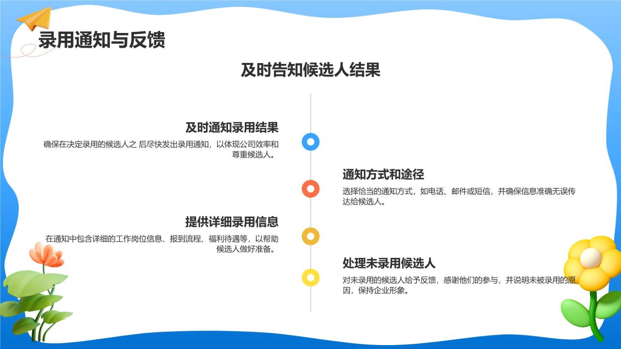 蓝色3D风校园招聘PPT模板