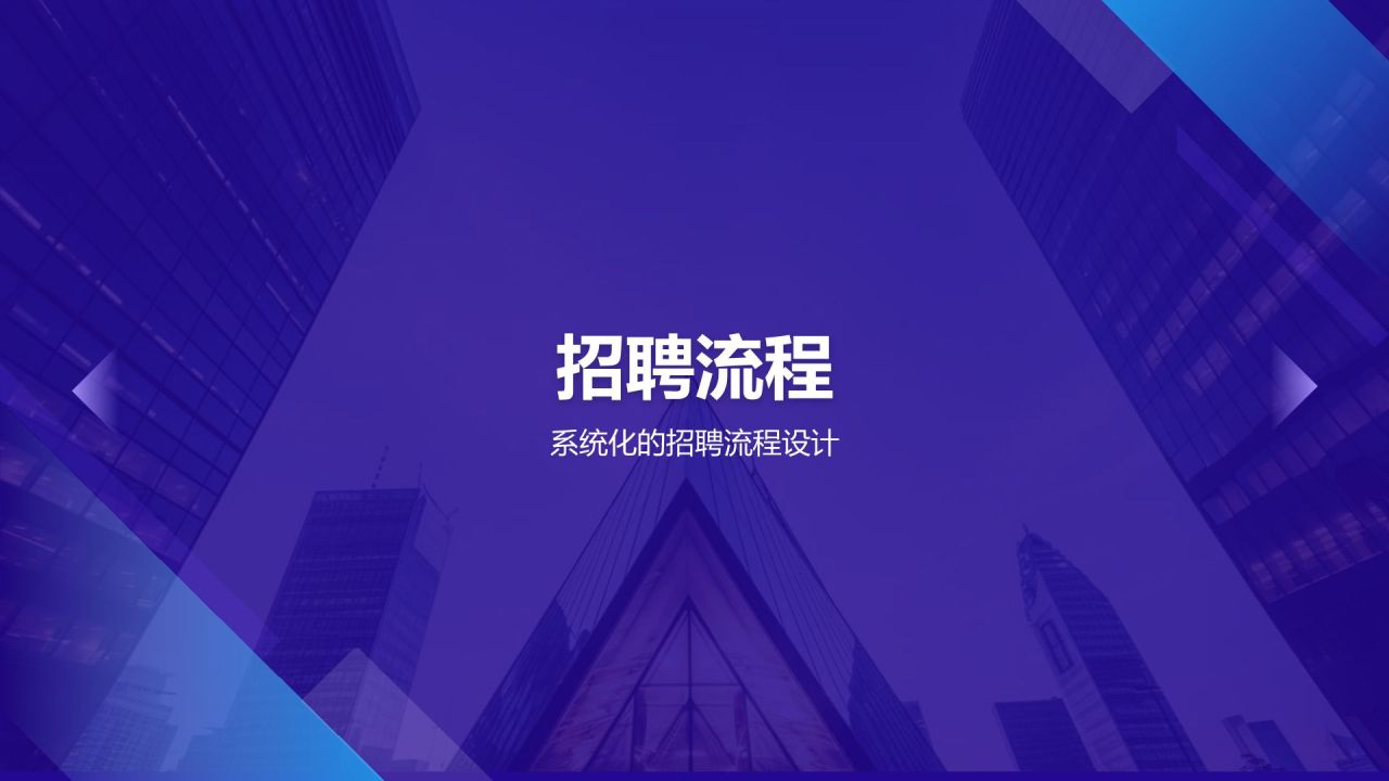 紫色简约风HR招聘技巧培训PPT模板
