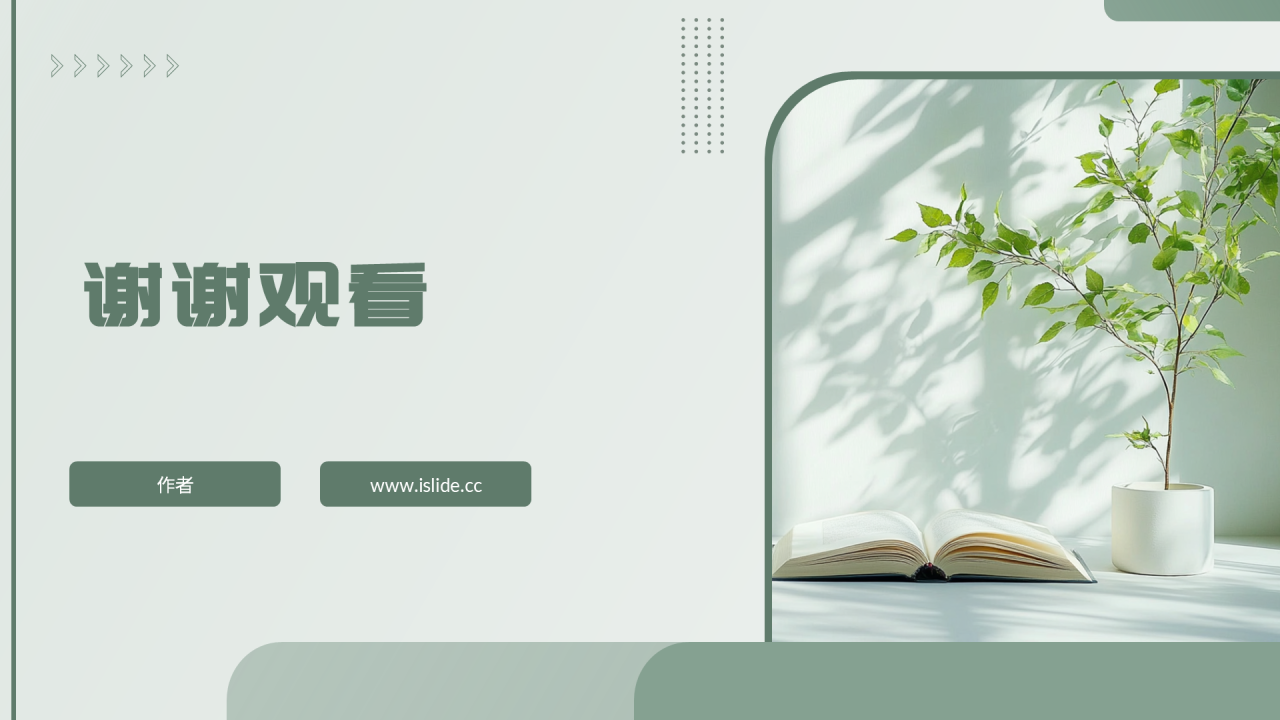 绿色极简风创业创新计划书通用主题