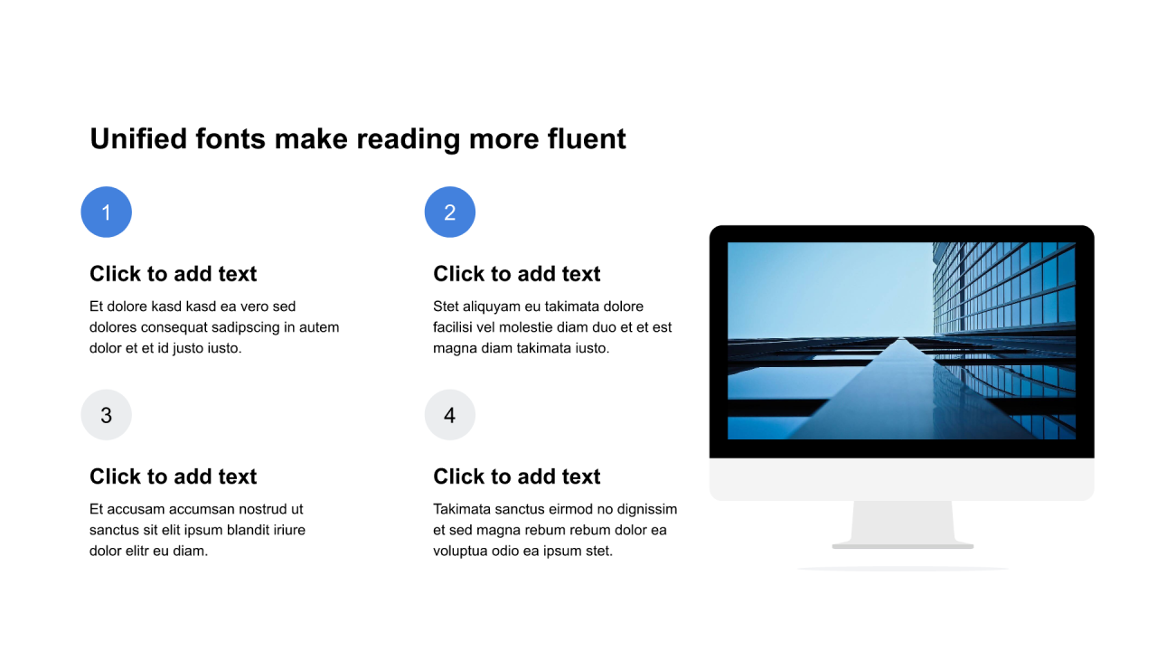 多色矩形扁平2项PPT关系