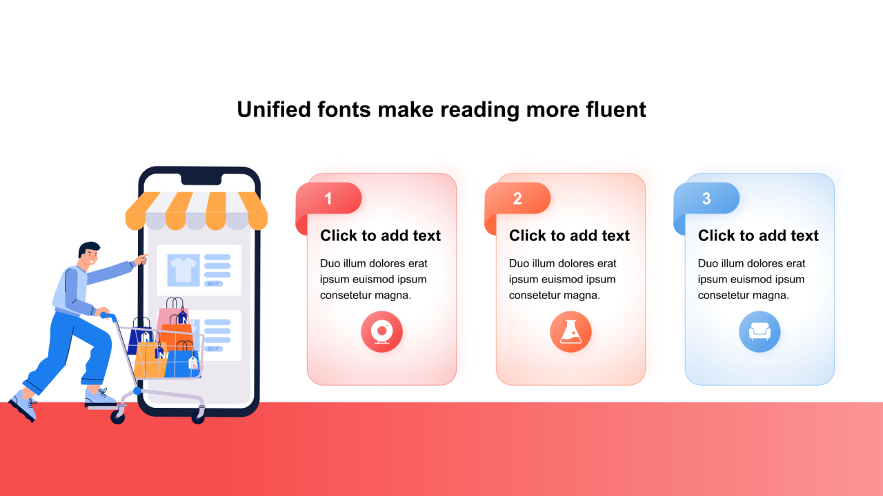 渐变包含插图PPT列表