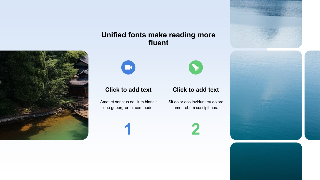 扁平PPT介绍家乡