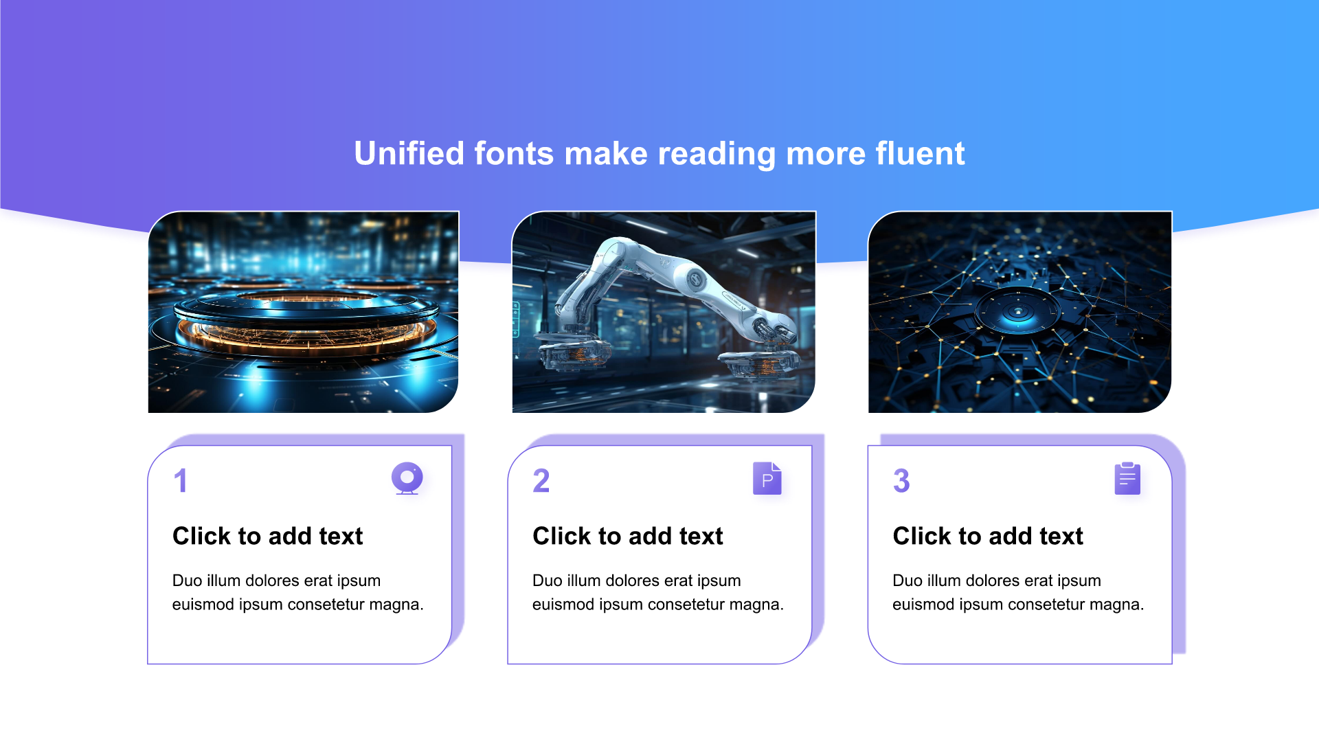 渐变含图片PPT列表