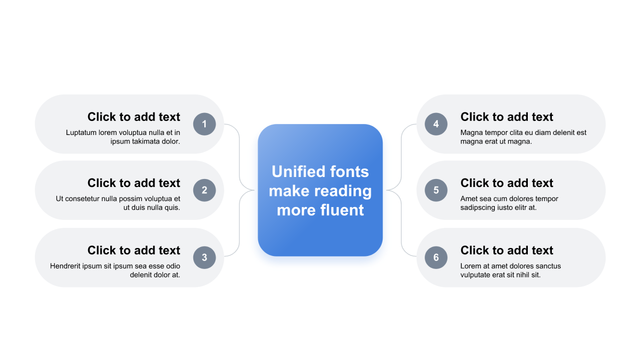 渐变PPT层次结构