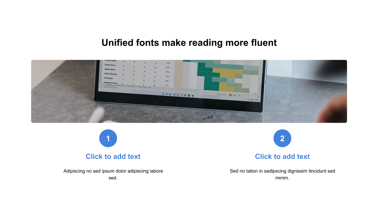 红色矩形扁平2项PPT列表